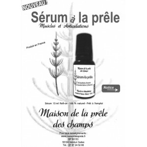 Sérum Prêle Gaulthérie Cannabis Sativa